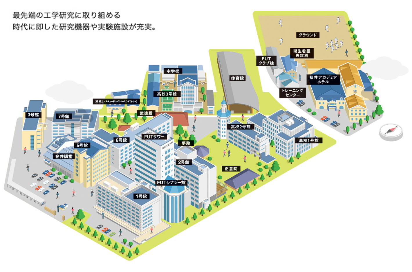 Fukui University of Technology Campus image