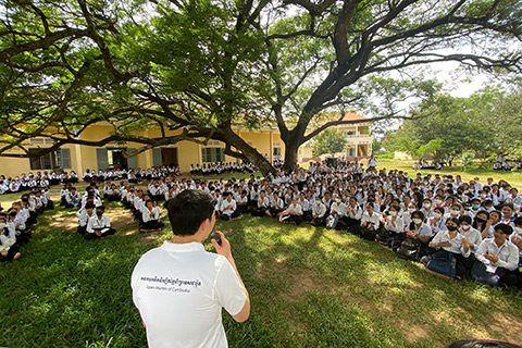 JAC's School Visit to a high school at a province