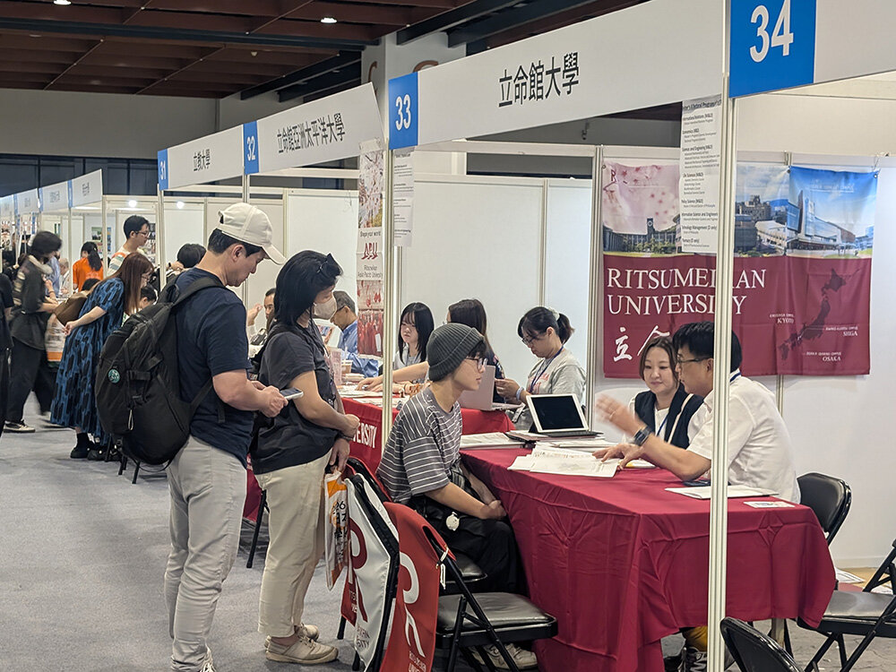 台湾フェアブースの様子