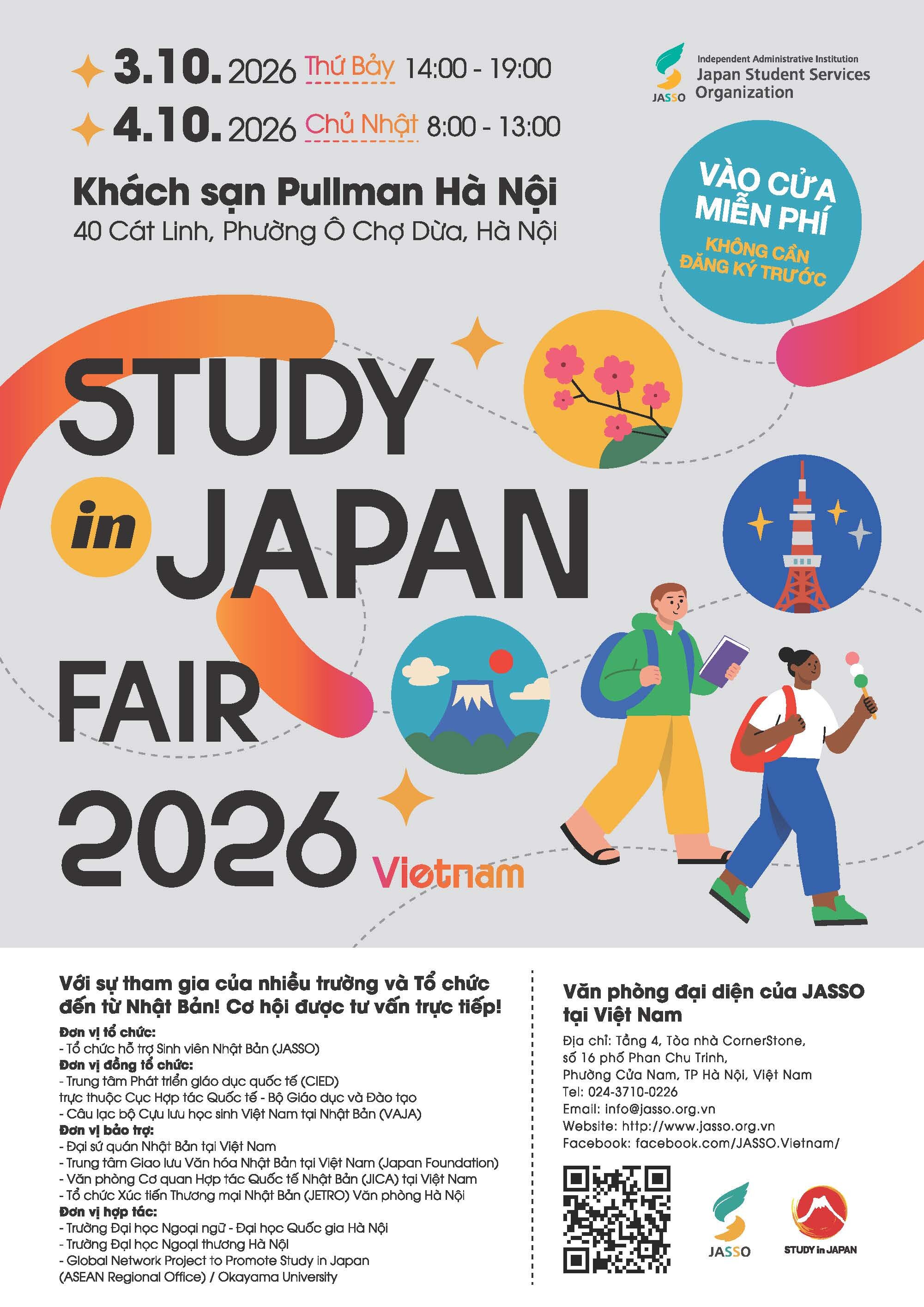 Study in Japan Fair 2026 (Vietnam) Flyer