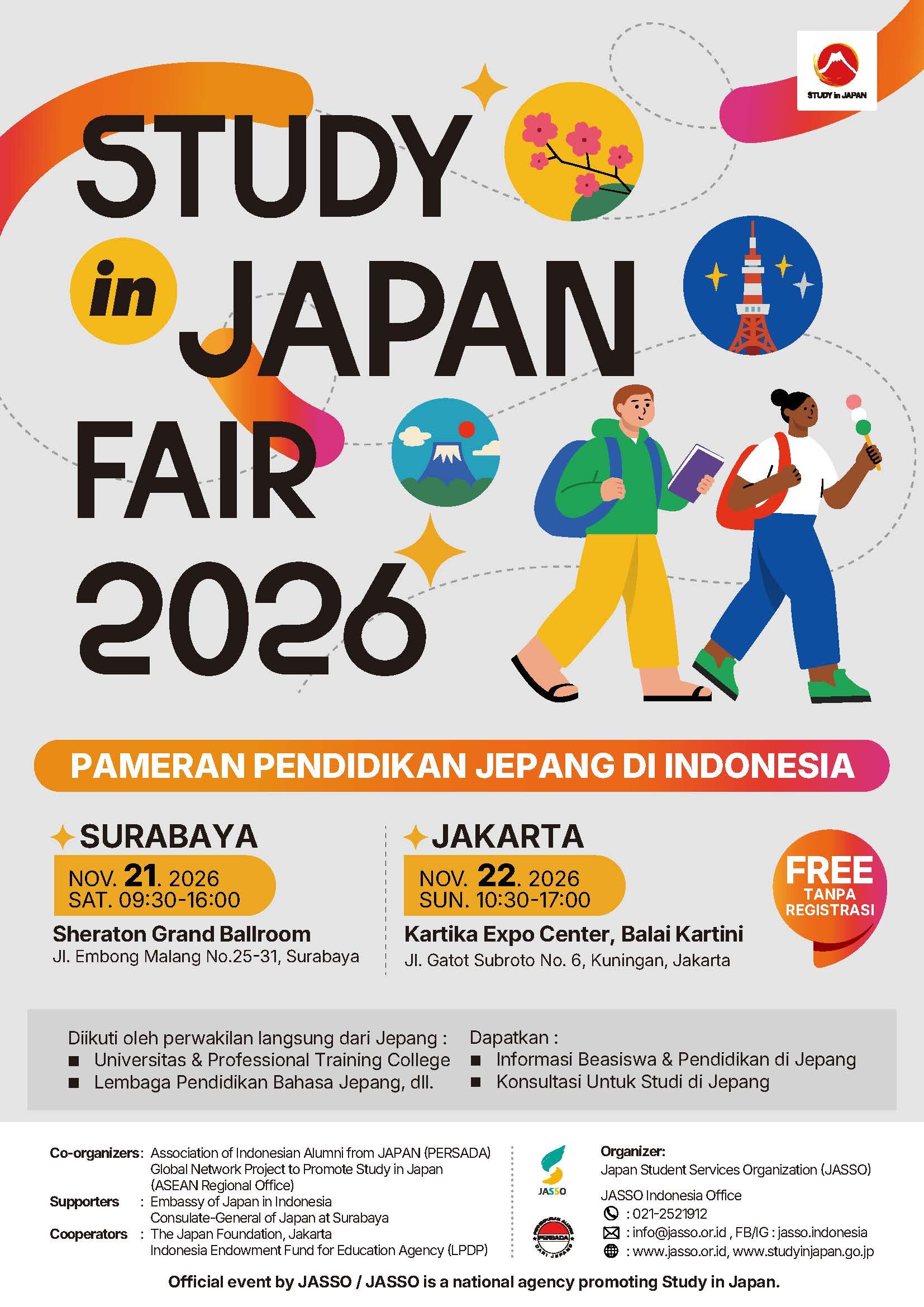 Study in Japan Fair 2026 (Indonesia)