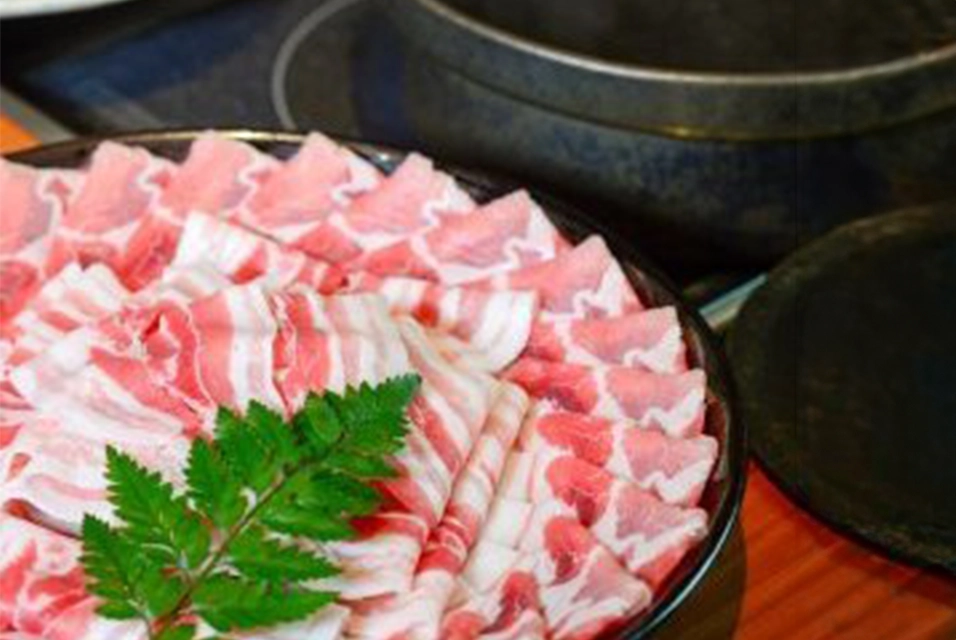 Kagoshima-kurobuta (black pork)